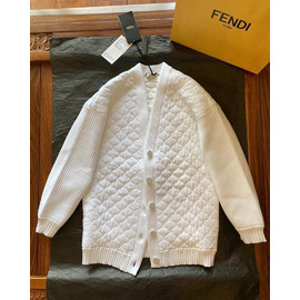 Женский белый кардиган Fendi Женский белый кардиган Fendi