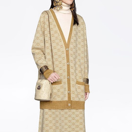 Женский бежевый кардиган Gucci Женский бежевый кардиган Gucci