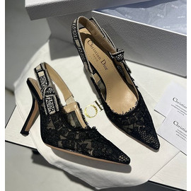 Черные босоножки Christian Dior (10 см)