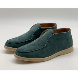 Замшевые женские ботинки Loro Piana