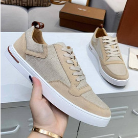 Бежевые кеды Loro Piana