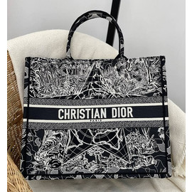 Сумка-тоут Christian Dior Book Tote 41 см черная