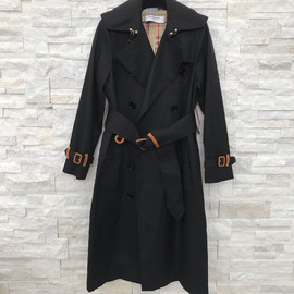 Женский черный тренч Burberry