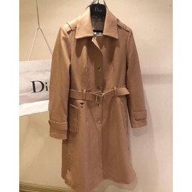 Женский кожаный тренч Christian Dior
