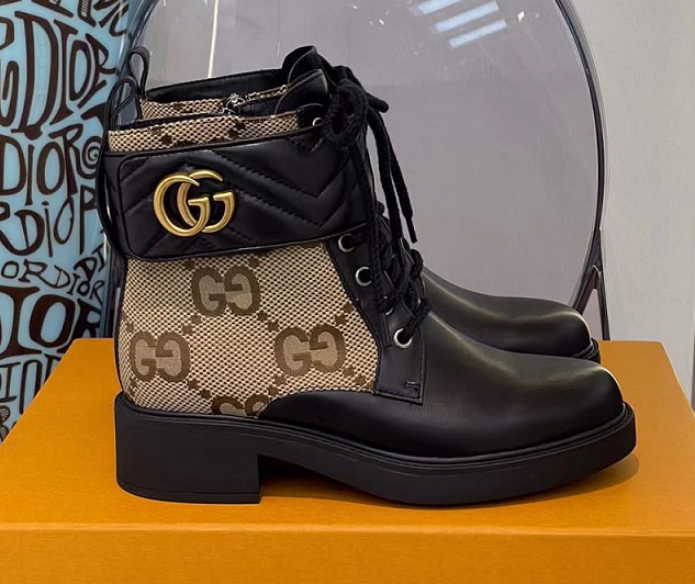 Женские ботинки Gucci (арт. VM-12740) | Интернет-магазин Vanity Mall