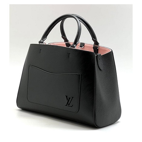 Кожаная сумка Louis Vuitton Marelle Tote MM черная (арт. VM-13459)