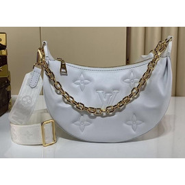 Женская сумка Louis Vuitton Over The Moon белая