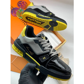 Кожаные кроссовки Louis Vuitton Trainer