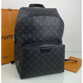 Мужской рюкзак Louis Vuitton Discovery Monogram Eclipse серый