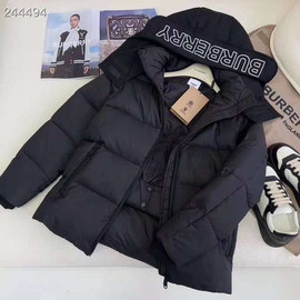 Женский пуховик Burberry черный