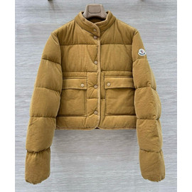 Женский вельветовый пуховик Moncler