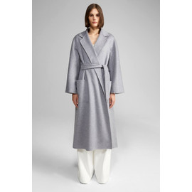Серое пальто с поясом Max Mara Ludmilla Серое пальто с поясом Max Mara Ludmilla