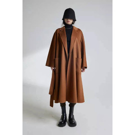 Женское коричневое пальто Max Mara Labbro