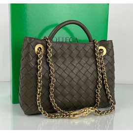 Кожаная сумка Bottega Veneta Andiamo Small