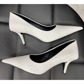 Женские белые туфли Saint Laurent