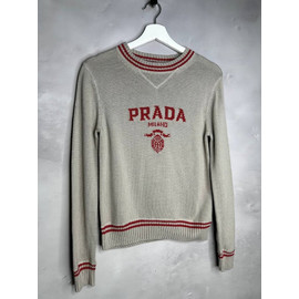 Женский серый джемпер Prada Женский серый джемпер Prada