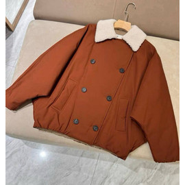 Женская куртка Brunello Cucinelli коричневая