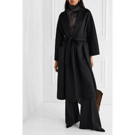 Женское черное пальто Max Mara Labbro Женское черное пальто Max Mara Labbro