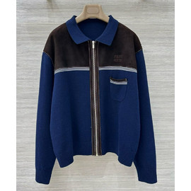 Женский синий кардиган Miu Miu Женский синий кардиган Miu Miu