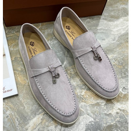 Замшевые женские лоферы Loro Piana Замшевые женские лоферы Loro Piana