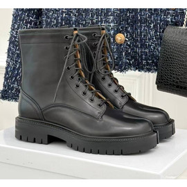 Черные кожаные ботинки Maison Margiela Черные кожаные ботинки Maison Margiela