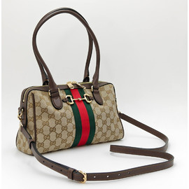 Женская сумка Gucci Borsetto Medium бежевая