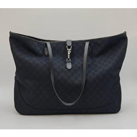 Женская сумка Gucci Jackie Large Tote Bag черная