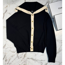 Женский черный кардиган Chanel