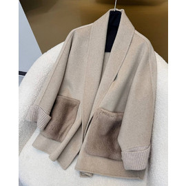 Женское пальто Loro Piana бежевое