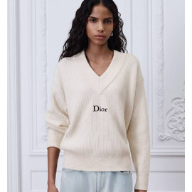 Женский джемпер Christian Dior белый