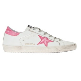 Кеды Golden Goose Deluxe Brand белые розовые