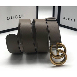 Женский ремень Gucci серый