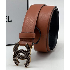 Женский ремень Chanel коричневый