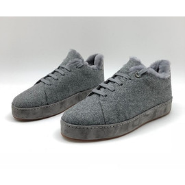 Зимние кроссовки Loro Piana Open Walk серые