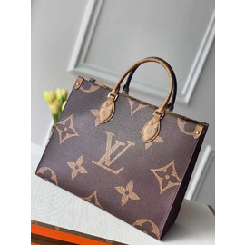 Женская сумка Louis Vuitton Onthego MM коричневая