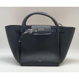 Женская кожаная сумка Celine Big Bag черная
